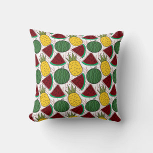 Fruit seamless pattern   Fruit surface pattern 46 Cushion