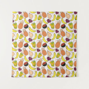 Fruit seamless pattern   Fruit surface pattern 50 Tapestry