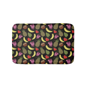 Fruit seamless pattern Fruit surface pattern 51 Bath Mat
