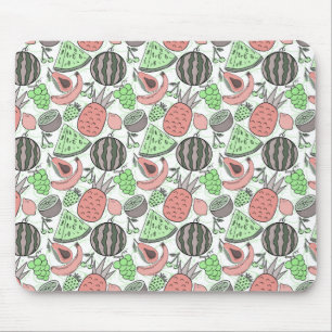 Fruit seamless pattern Fruit surface pattern 53 Mouse Pad