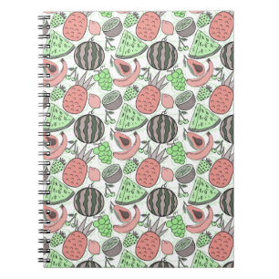 Fruit seamless pattern Fruit surface pattern 53 Notebook