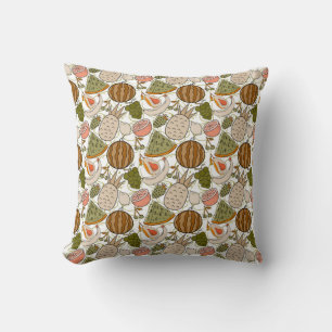 Fruit seamless pattern Fruit surface pattern 54 Cushion