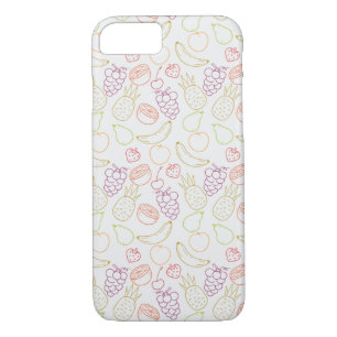 Fruit seamless pattern Fruit surface pattern 58 Case-Mate iPhone Case