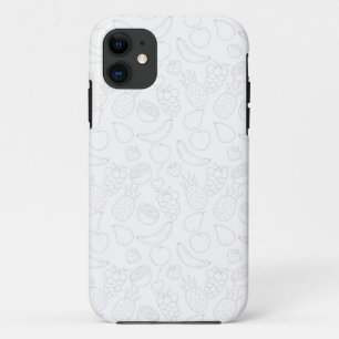 Fruit seamless pattern Fruit surface pattern 58 Case-Mate iPhone Case