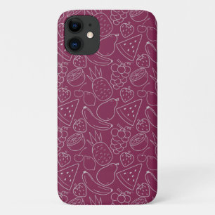 Fruit seamless pattern   Fruit surface pattern 5 Case-Mate iPhone Case