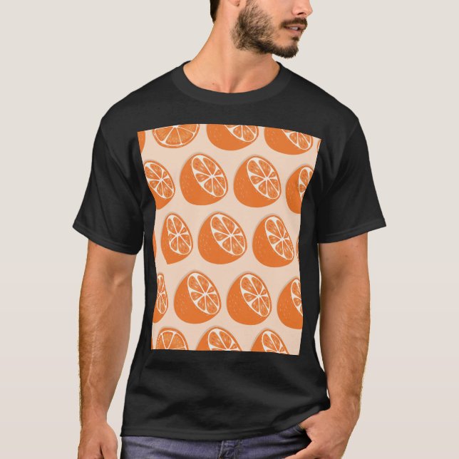 Fruit Seamless Pattern. T-Shirt (Front)