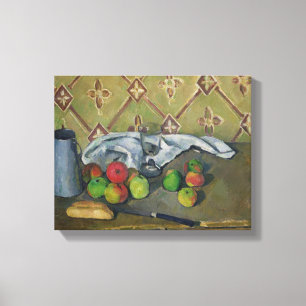 Fruit, Serviette and Milk Jug, c.1879-82 Canvas Print
