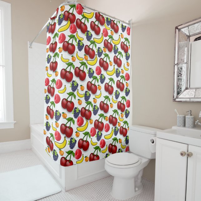 Fruit Shower Curtain (In Situ)