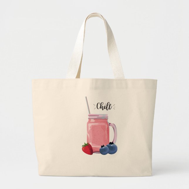 Fruit Smoothie Tote bag (Front)