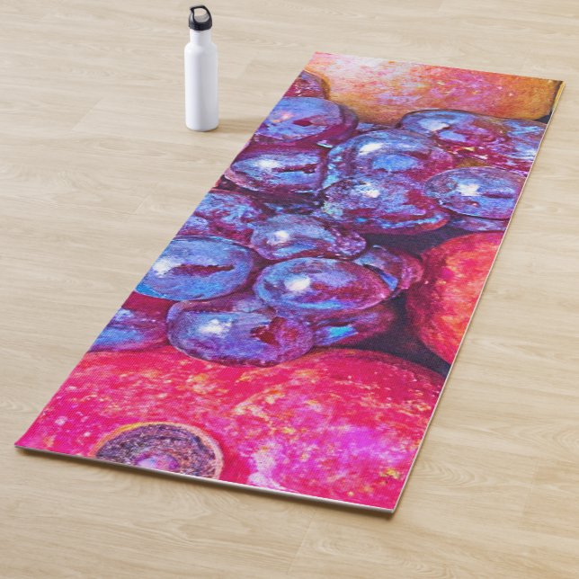 Fruit Still Life Art Yoga Mat (In Situ)