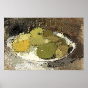 Fruit Still Life Painting Poster