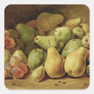 Fruit Still Life Square Sticker