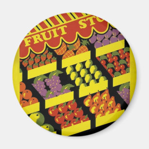 Fruit Store- WPA Poster - Magnet