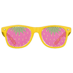 Fruit Strawberry Retro Sunglasses