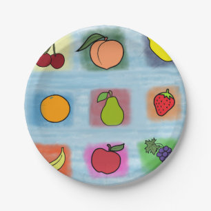 Fruit Surprise Paper Plate
