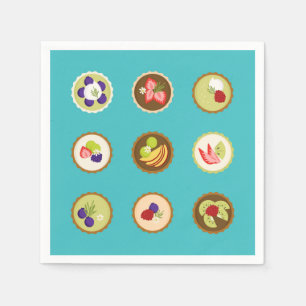 Fruit Tarts Napkin