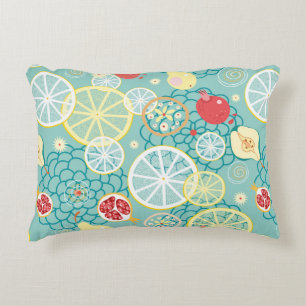 Fruit texture decorative cushion