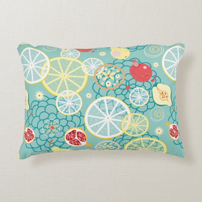 Fruit texture decorative cushion (Front)