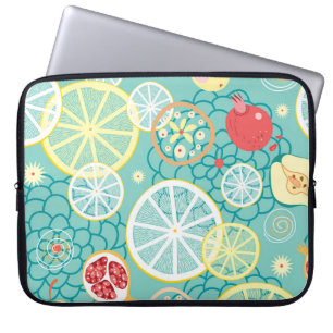 Fruit Texture, Vibrant Background. Laptop Sleeve