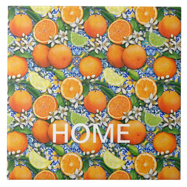 Fruit themed  tile (Front)