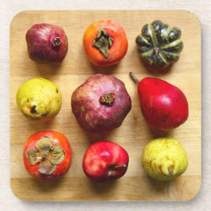 Fruit Tic-tac-toe Coaster