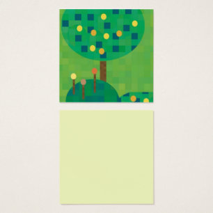Fruit tree and flower garden art