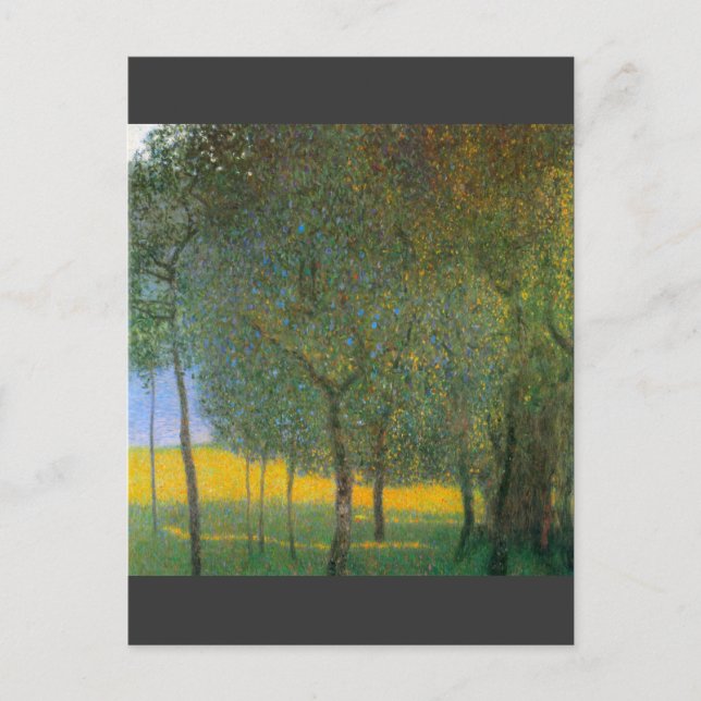 Fruit Trees by Gustav Klimt Postcard (Front)