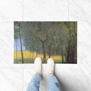 Fruit Trees, Gustav Klimt Doormat