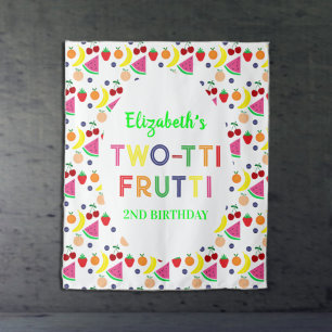 Fruit Two-tti Frutti 2nd Birthday Tapestry