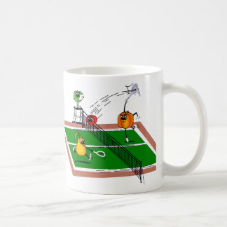 Fruit &Veg Tennis Coffee Mug