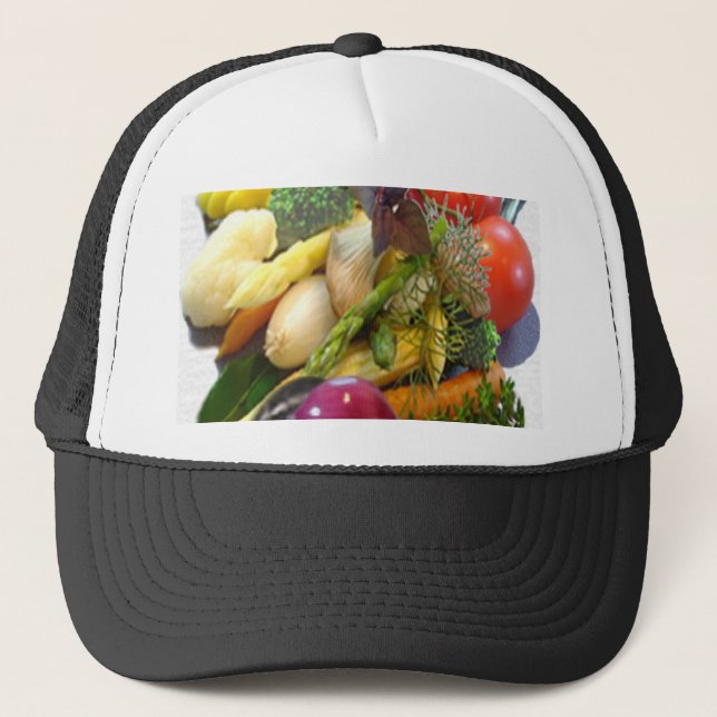 FRUIT & VEGETABLES TRUCKER HAT (Front)
