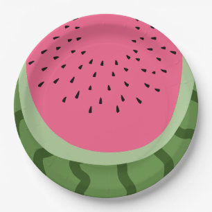 Fruit Watermelon  Paper Plate