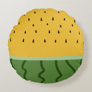 Fruit Watermelon  Round Cushion