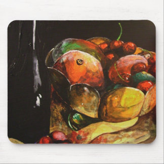 Fruit, wein mouse pad