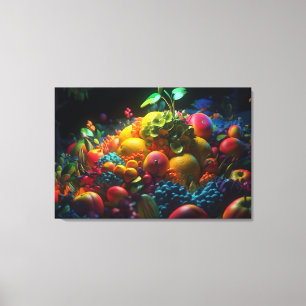 Fruit World Canvas Print