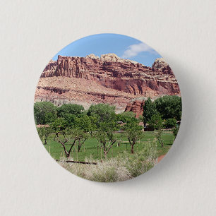 Fruita, Capitol Reef National Park, Utah, USA 2 6 Cm Round Badge