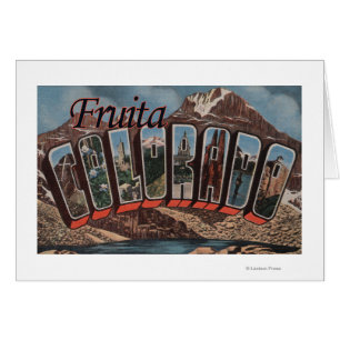 Fruita, Colorado - Large Letter Scenes
