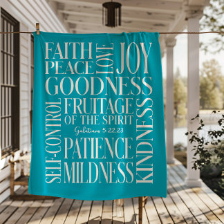Fruitage of the Spirit Galatians 5 Sherpa Blanket