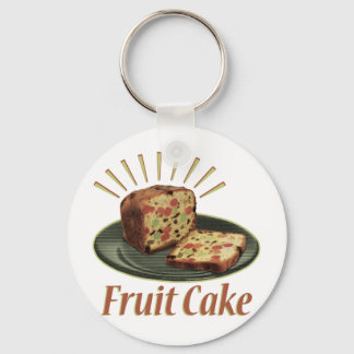 Fruitcake Fruit Cake Key Ring