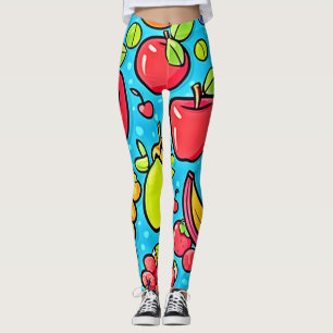 Fruitful Pattern Design Leggings