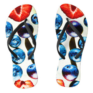 Fruitful Vibrance Pattern Jandals