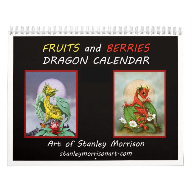 Fruits and Berries dragon calendar (Cover)