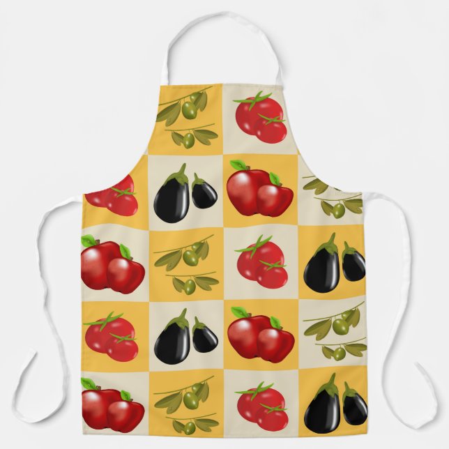 Fruits and Vegetables Apron (Front)