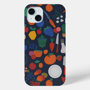 Fruits and Vegetables Kitchen Theme Phone Case