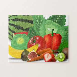 Fruits and Vegetables Puzzle