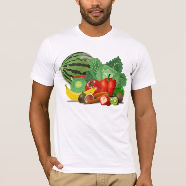 Fruits and vegetables T-Shirt (Front)