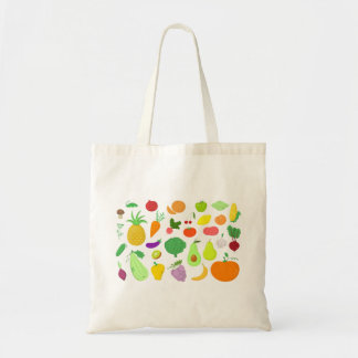 Fruits and Vegetables Tote Bag