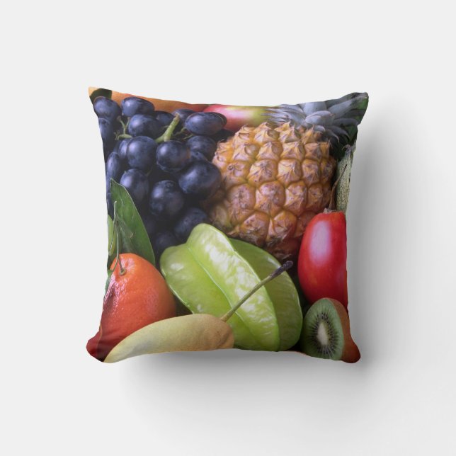 Fruits and Veggies Pillow (Front)