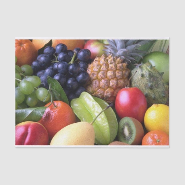 Fruits and Veggies tissue paper (Front)