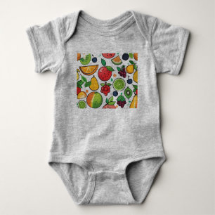 fruits baby clothes bodysuit
